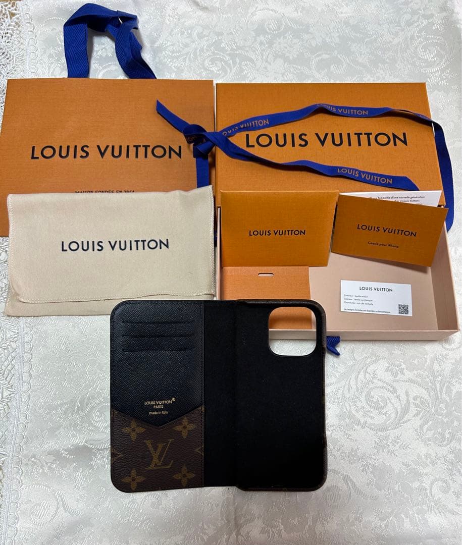 に*け様 LOUIS VUITTON モノグラムiPhone 16pro手帳型ケ