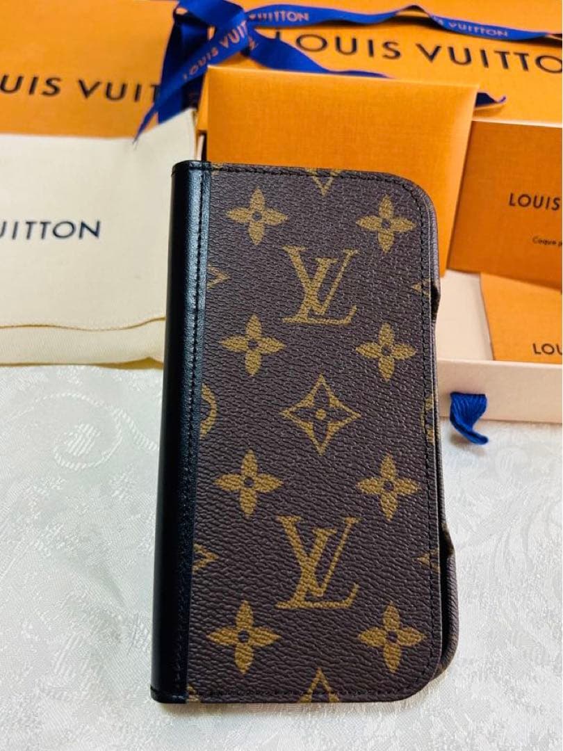 に*け様 LOUIS VUITTON モノグラムiPhone 16pro手帳型ケ