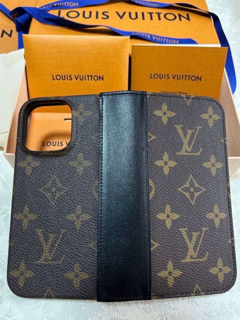 に*け様 LOUIS VUITTON モノグラムiPhone 16pro手帳型ケ