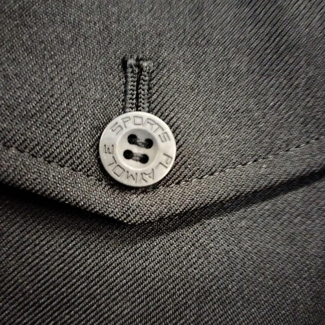 00s.メンズスラックス.未使用品.日本製.黒 ツータック.