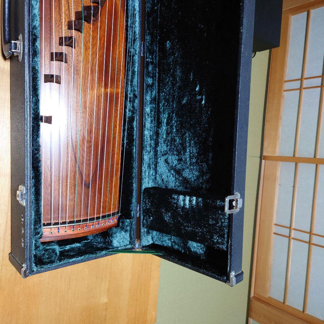 木製琴 13弦 黒ケース