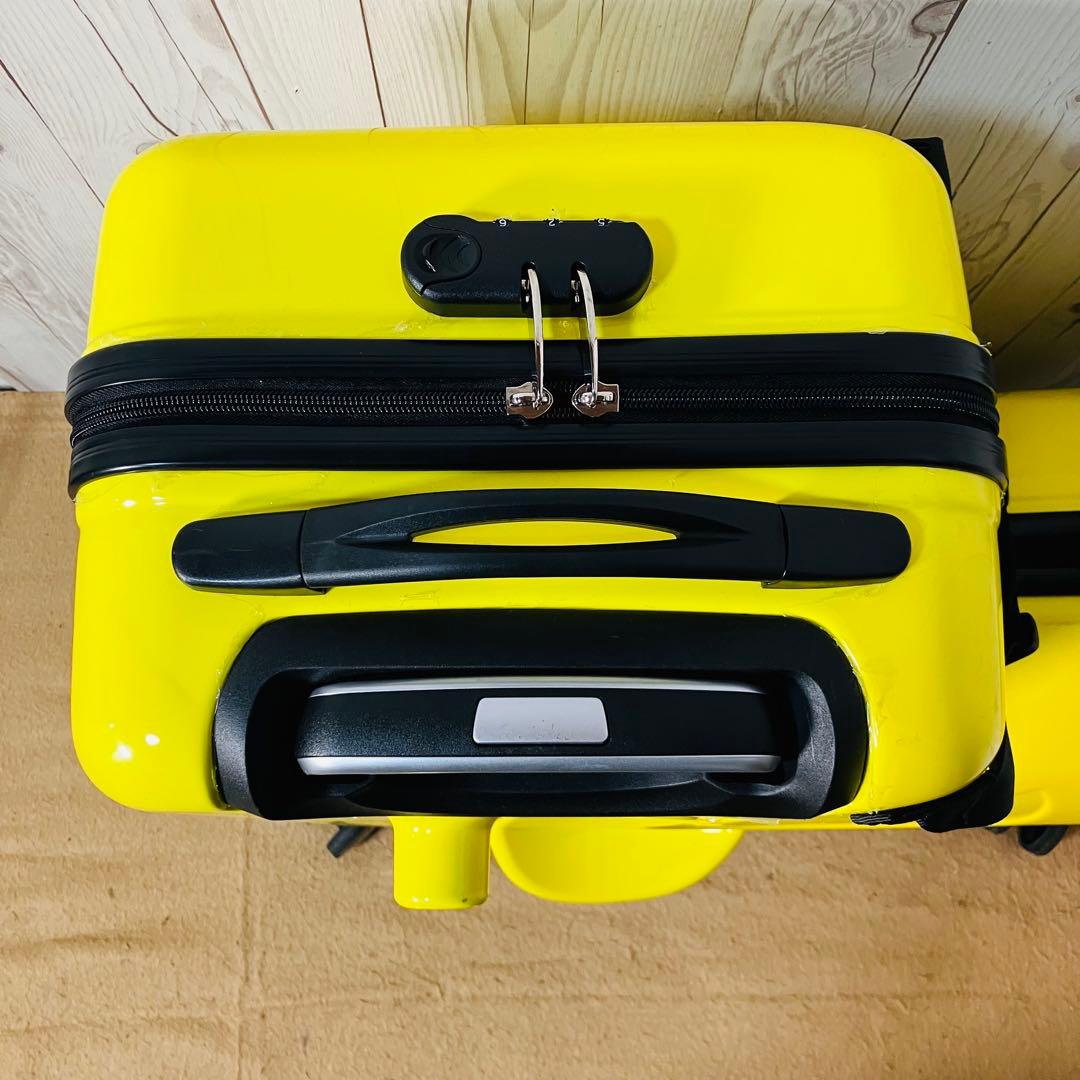 noricco のりっこ バナナ型 トラベルケース 4輪 キッズ イエロー