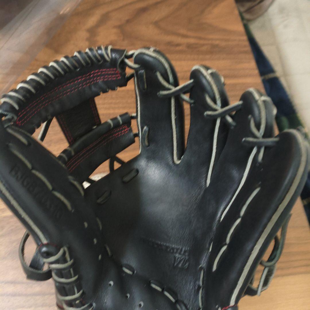 ZETT 軟式野球グローブ 黒