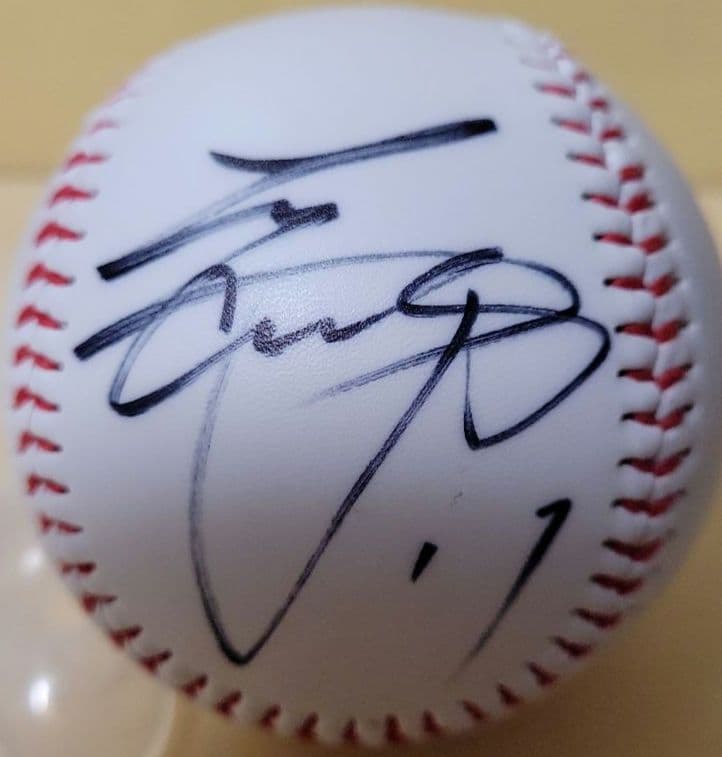 マ*ロ様 #◆超麗筆！◆超破格契約⚾大谷翔平 日ハム時代 直筆サインボール 付加