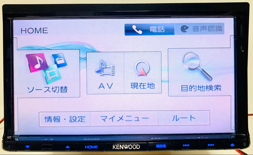 KENWOOD MDV-D403 Bluetooth Navi ナビ　#97