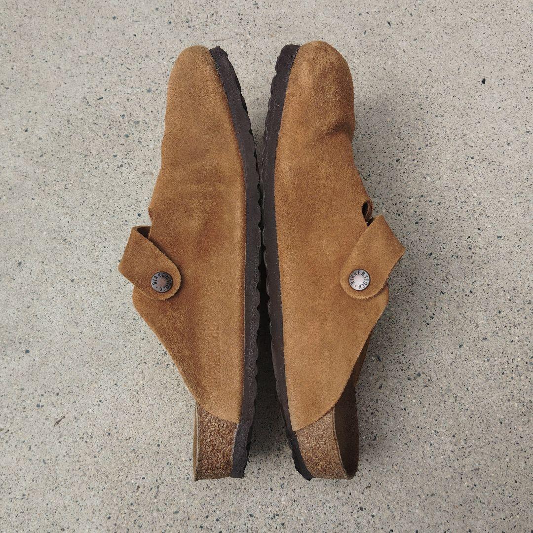 ビルケンシュトック ボストン ブラウン スエード 26.5cm