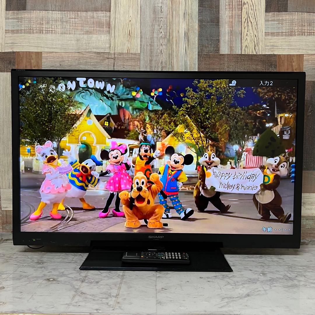 cocoaちゃんさん専用全国送料込SHARP AQUOS40型USB外付HDD裏