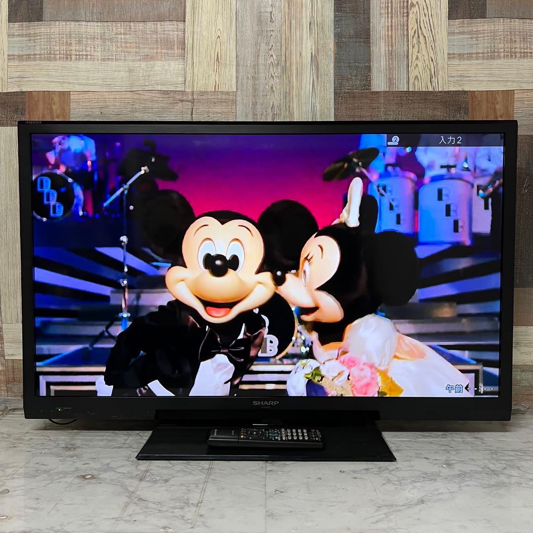 cocoaちゃんさん専用全国送料込SHARP AQUOS40型USB外付HDD裏