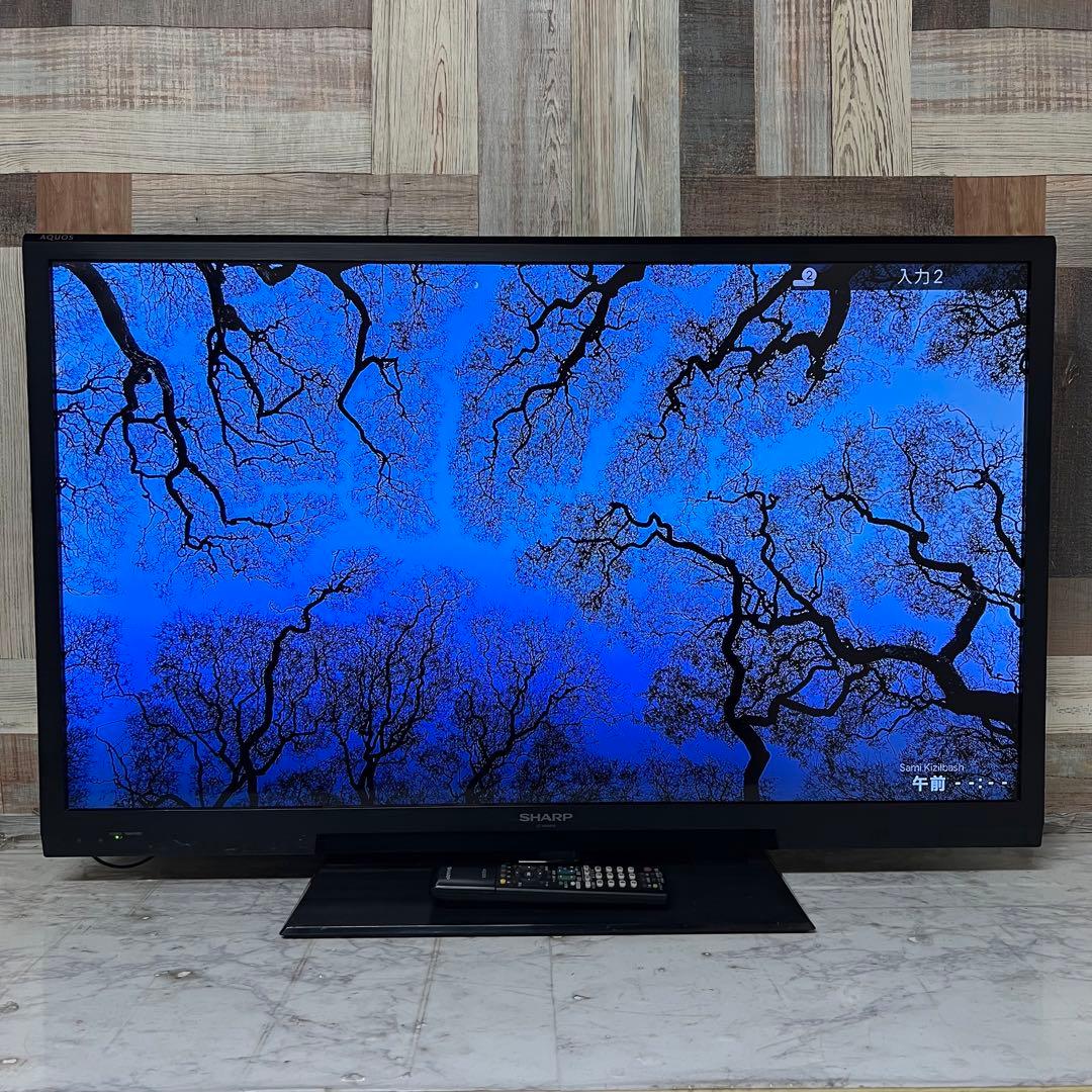 cocoaちゃんさん専用全国送料込SHARP AQUOS40型USB外付HDD裏