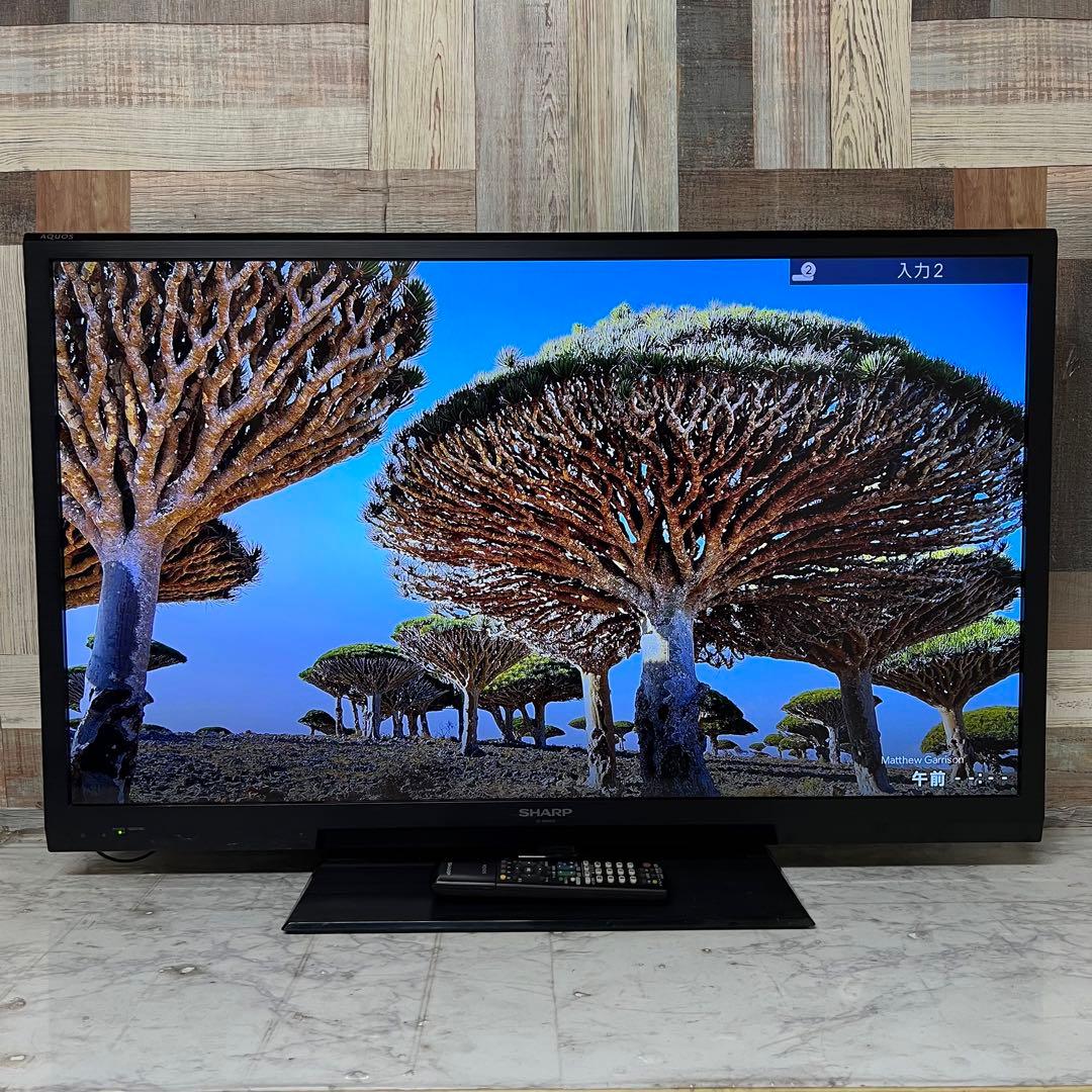 cocoaちゃんさん専用全国送料込SHARP AQUOS40型USB外付HDD裏