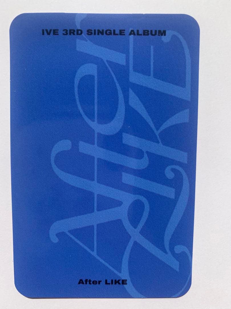 ウォニョン　サイン入りトレカ　ive izone タレントカード