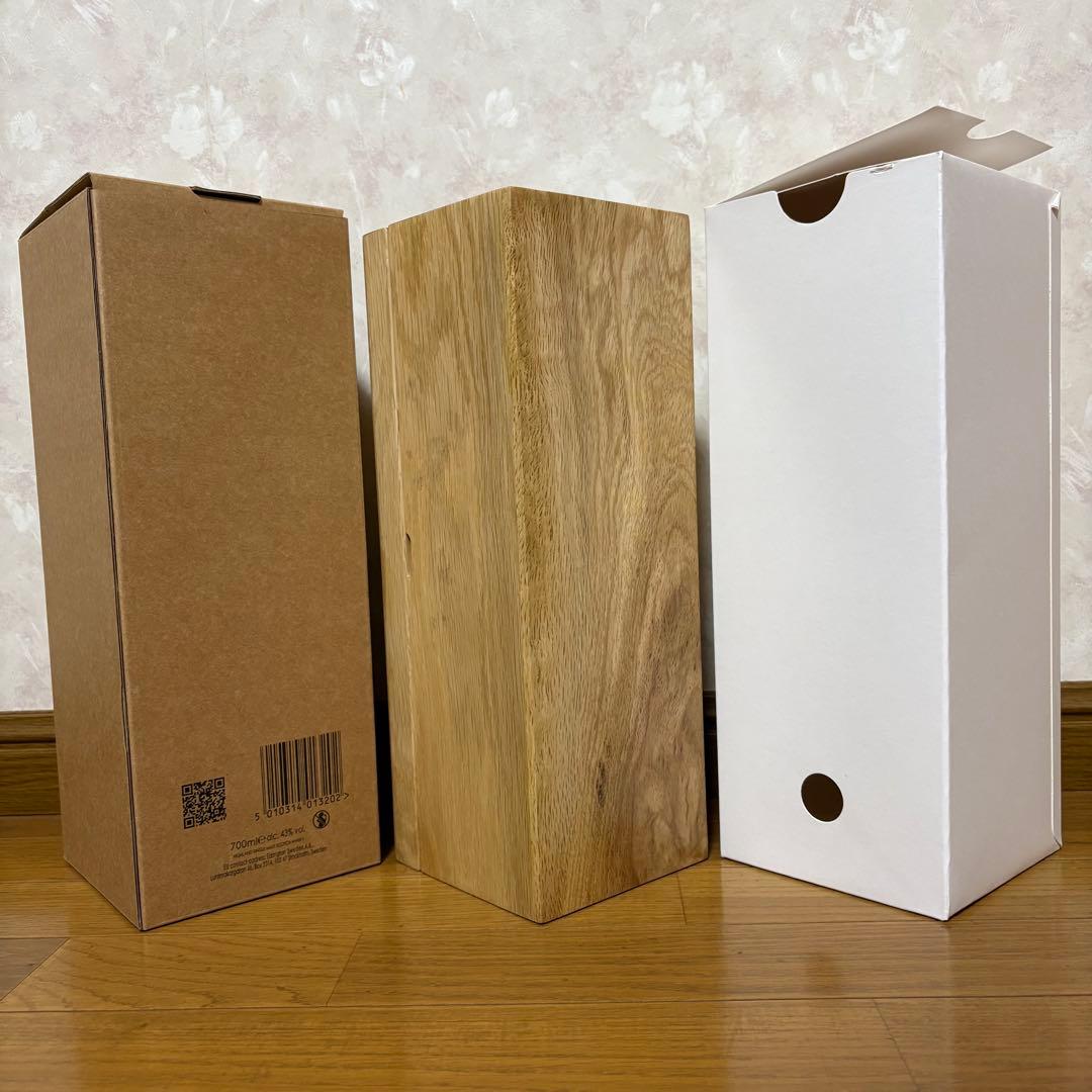 The Macallan 30年 空瓶、木製化粧箱、内箱、外箱あり 未洗浄品