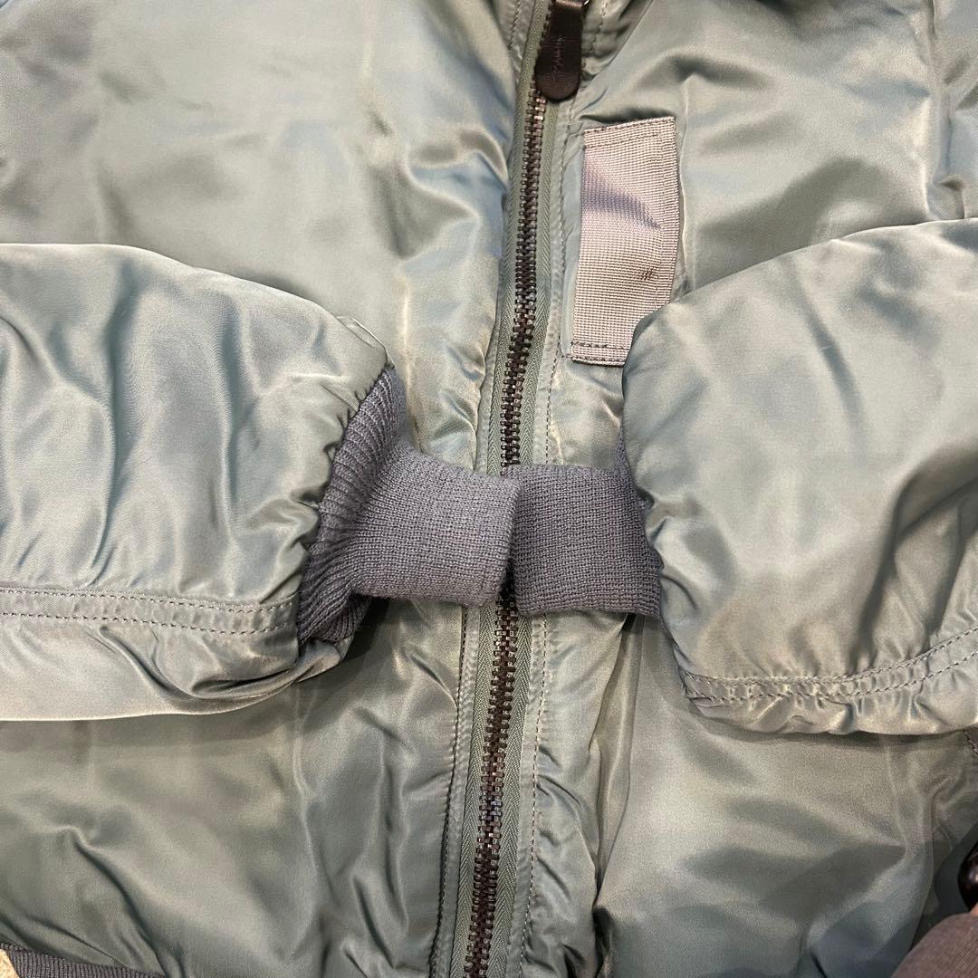 90s USA製 アルファ B-15D フライトジャケット 50s 復刻　L