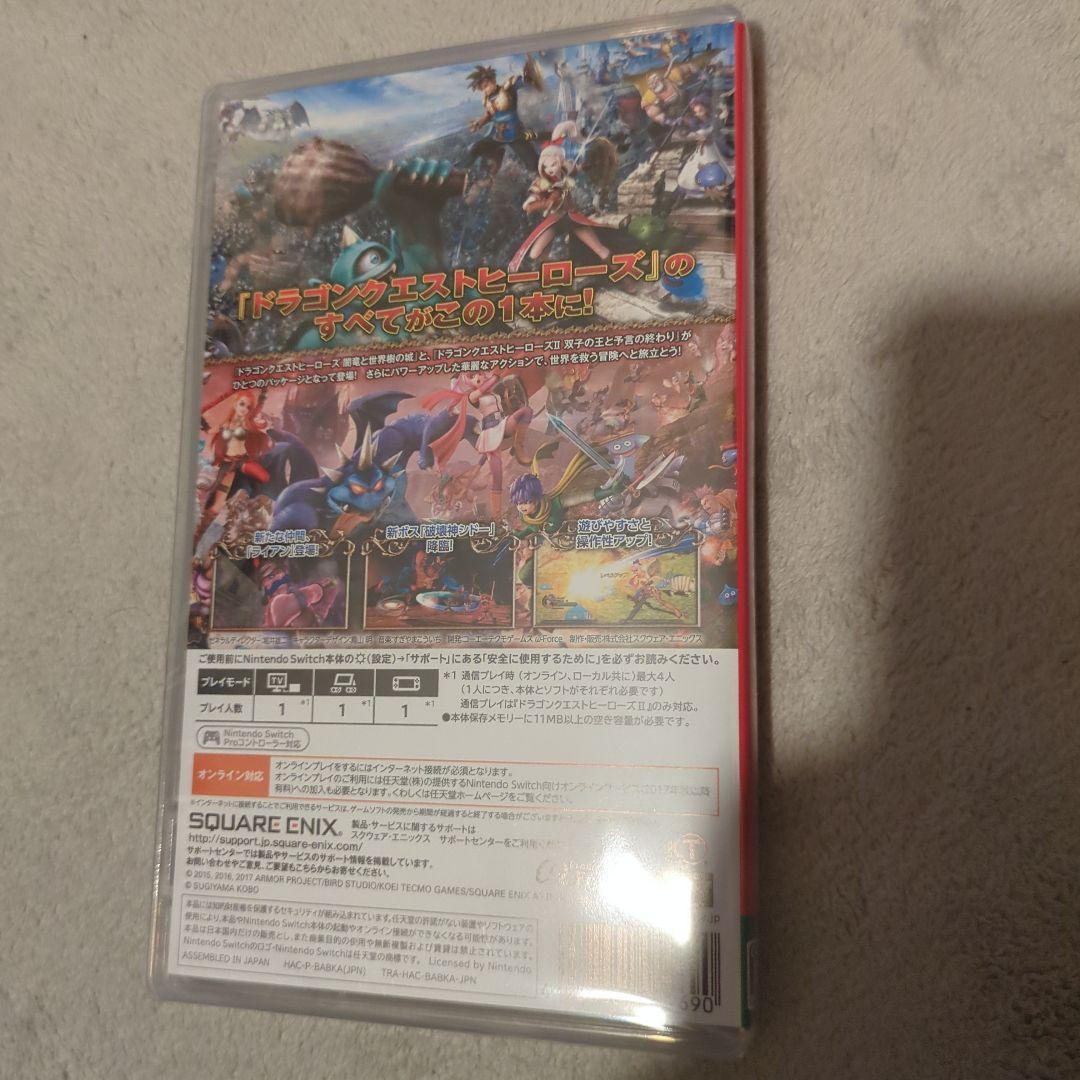 ドラゴンクエストヒーローズI・II for Nintendo Switch　新品