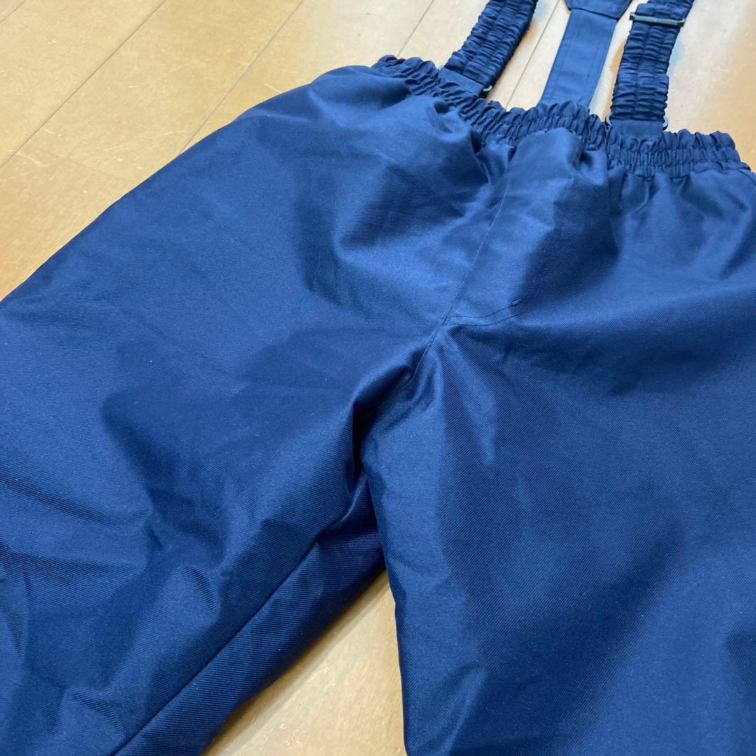 Girls160cmスキーウェア上下　パープル×ネイビー