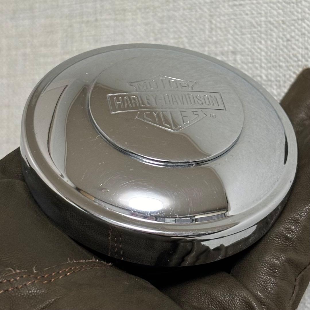 【ハーレーダビッドソン】美品 鍵付き ロゴ入り ガソリンキャップ 未使用 正規品