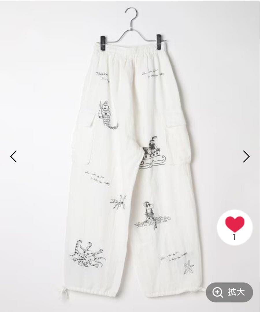 INDIA IS BEAUTIFUL カーゴパンツ