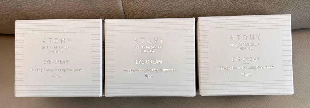 ザフェイムアイクリーム40ml 3つまとめ イソフラボンサプリ3箱まとめ