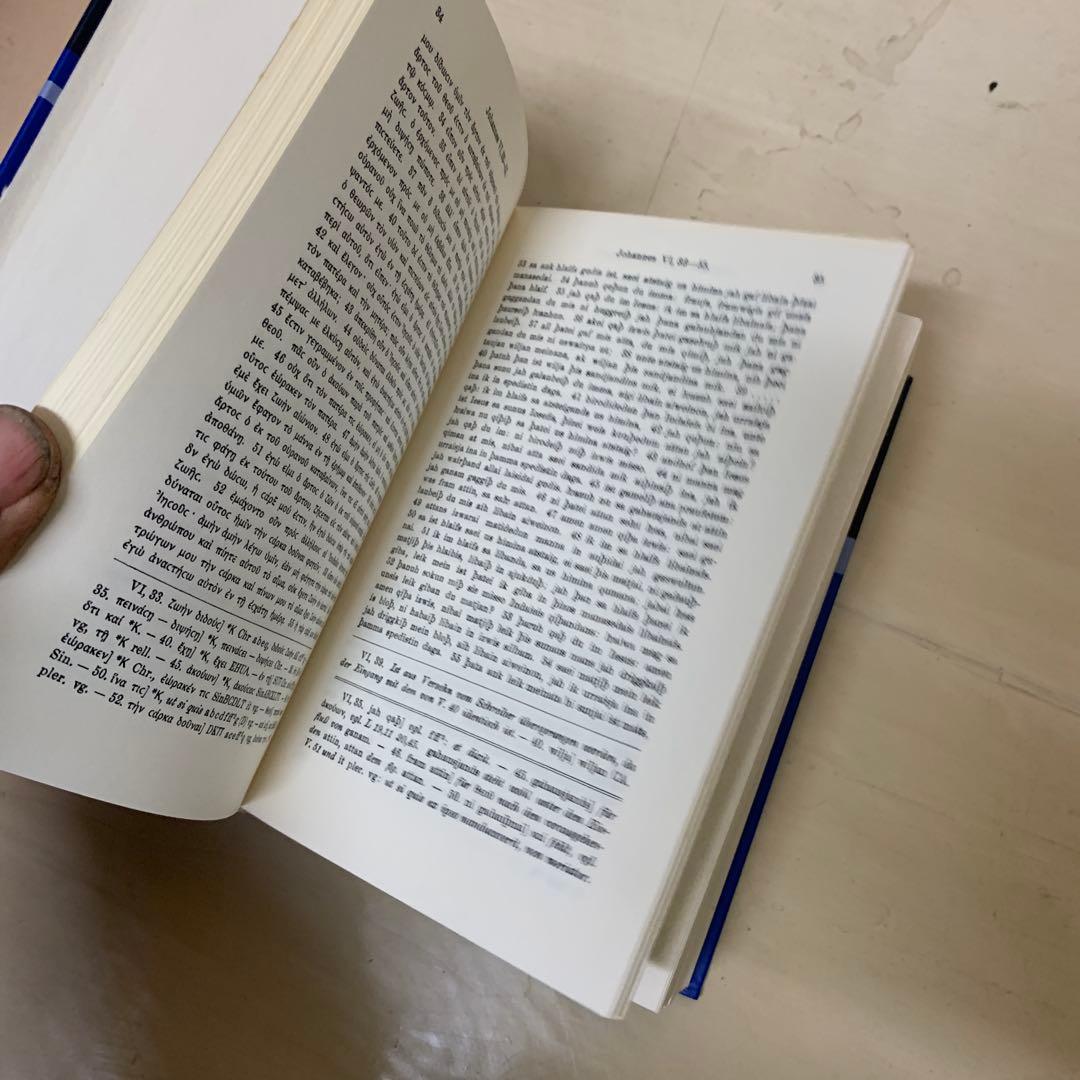 『Die Gotische Bibel (ゴート語聖書)』第1巻　洋書