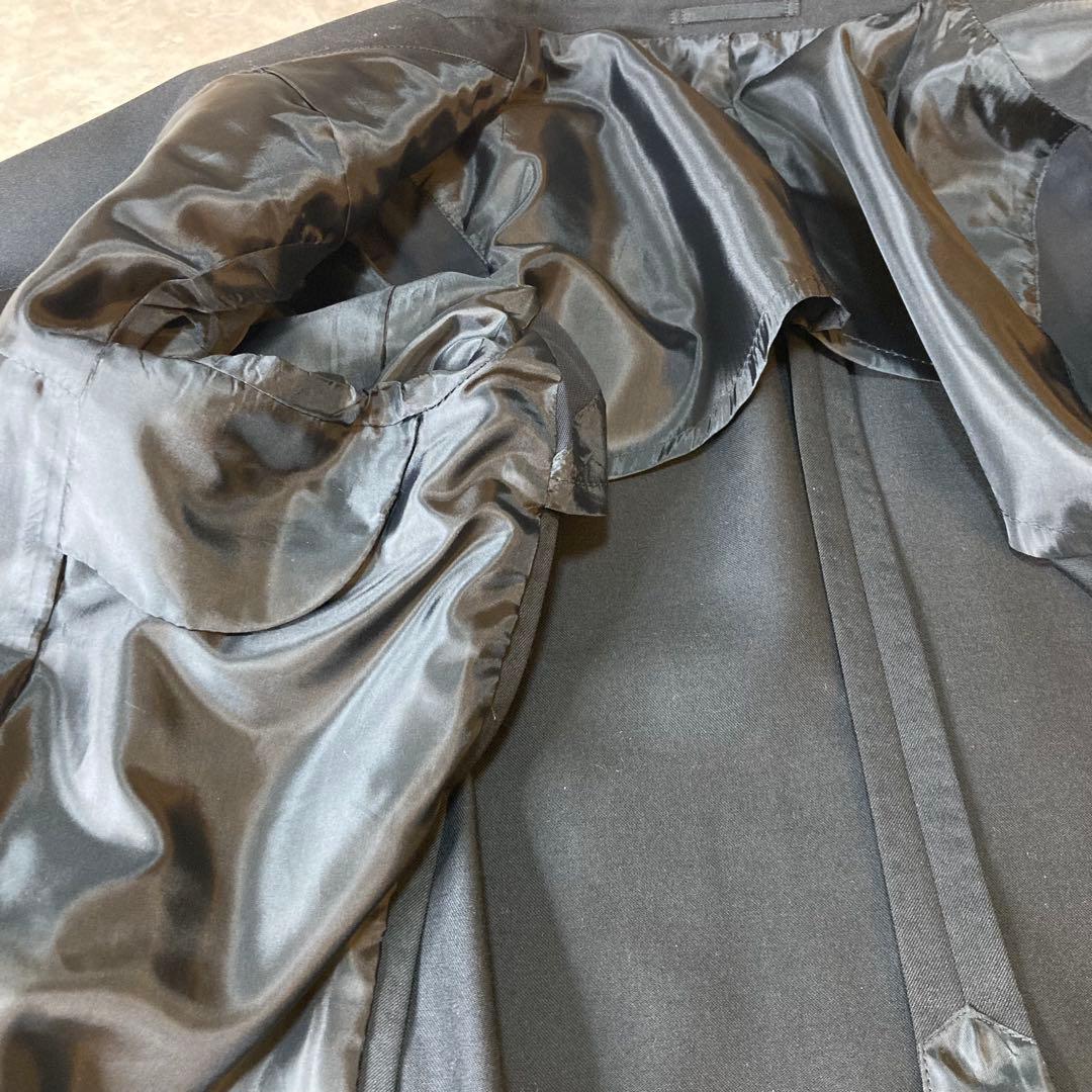 美品 アオキ レミュー セットアップ 黒　スカートスーツ　上５L下6L洗える