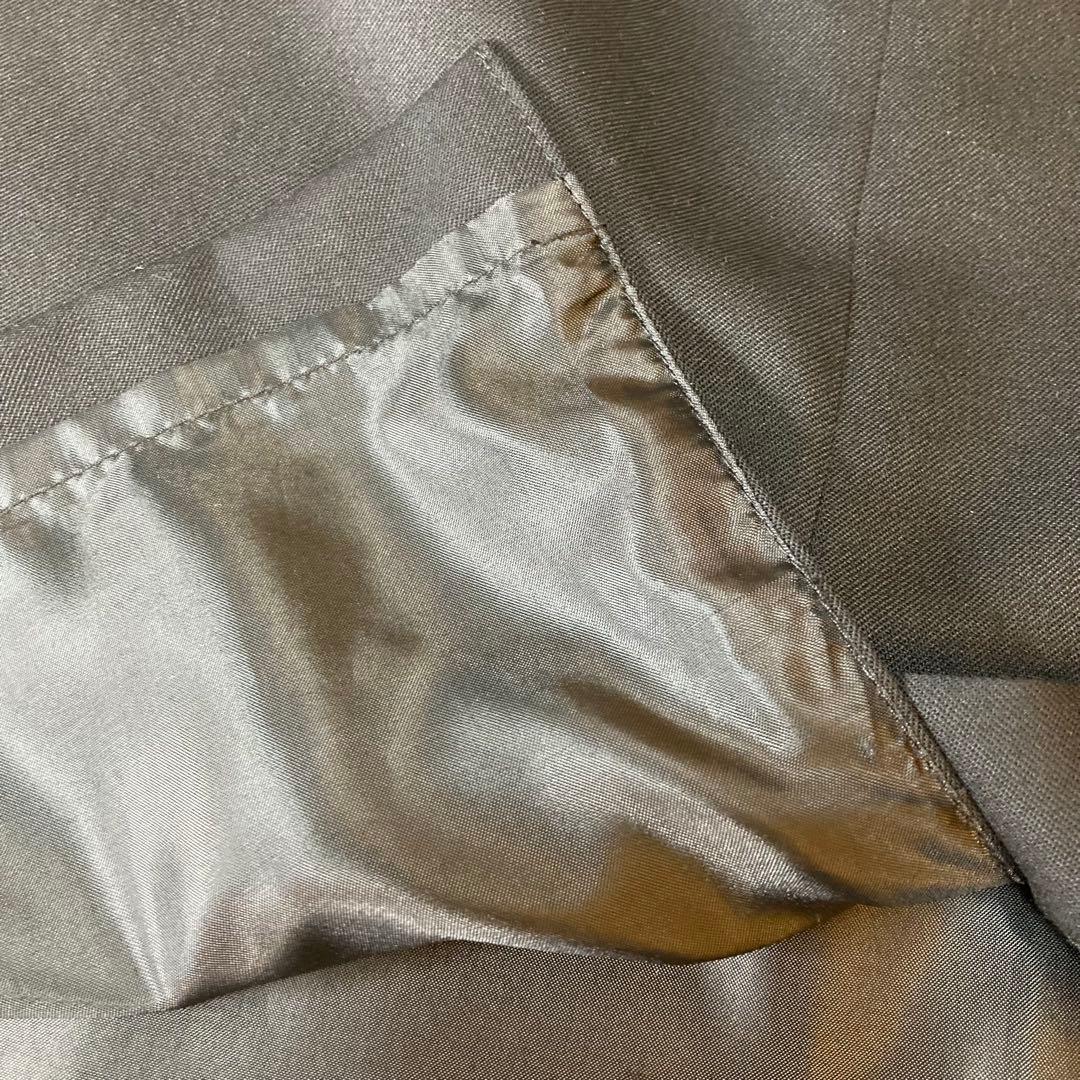 美品 アオキ レミュー セットアップ 黒　スカートスーツ　上５L下6L洗える