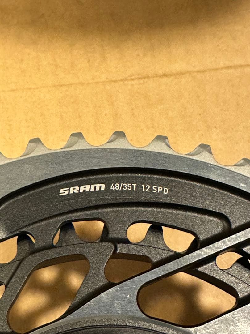 SRAM RED AXS D1 48/35T パワーメーター チェーンリング
