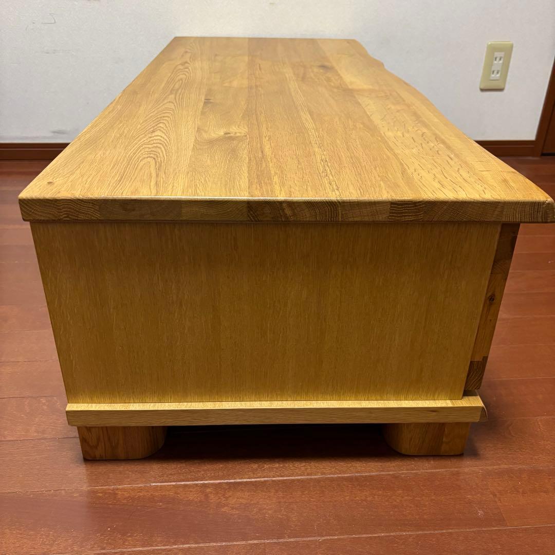 起立木工 天然木 無垢材 テレビボード テレビ台 111cm
