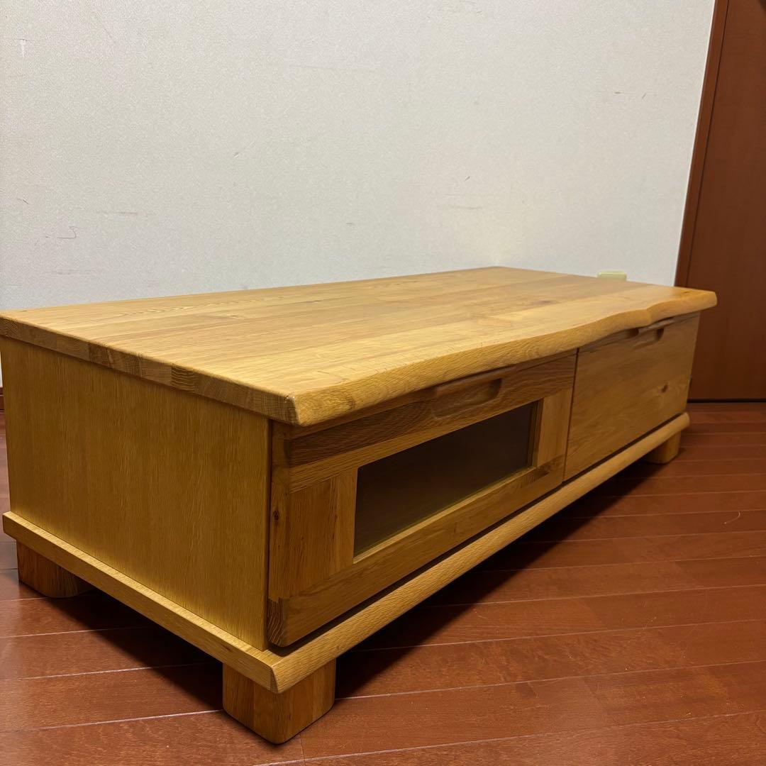 起立木工 天然木 無垢材 テレビボード テレビ台 111cm