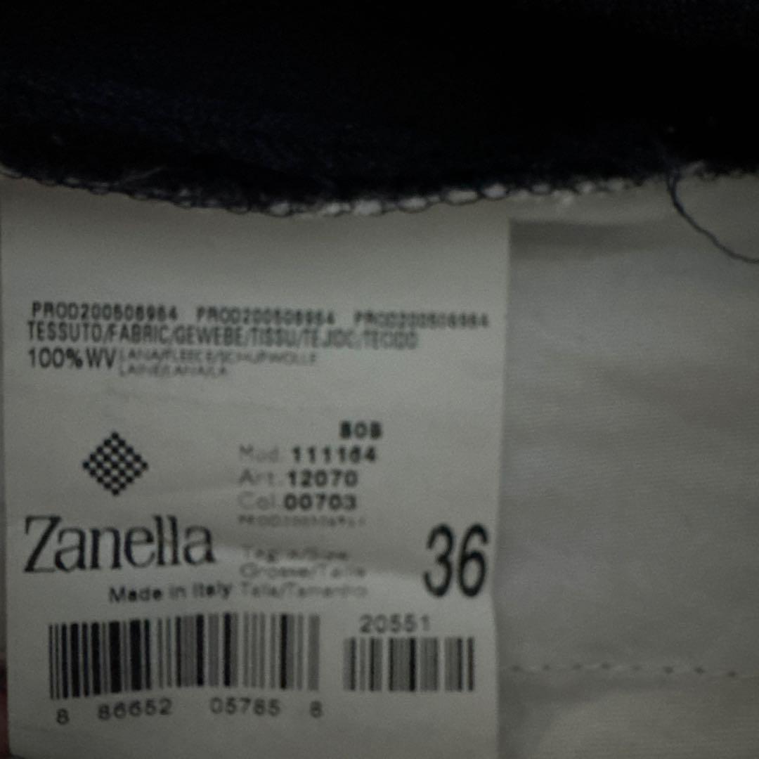 値下げ◇Zanella × LUOMO VOGUE スラックスネイビー XL