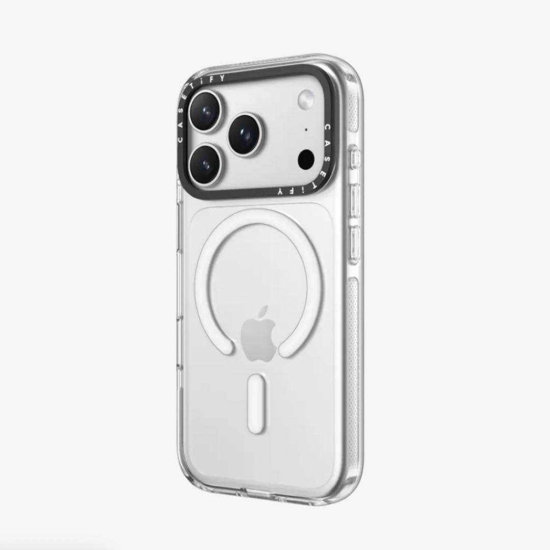 iPhone17pro インパクト クリアケース MagSafe対応