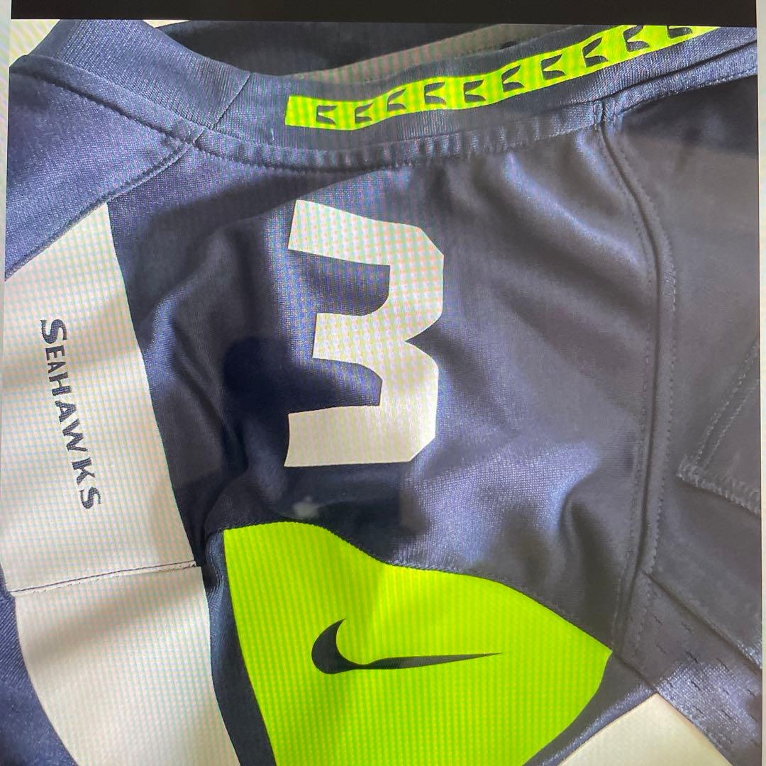 NFL シアトル　シーホークス　ラッセルウィルソン　ジャージ
