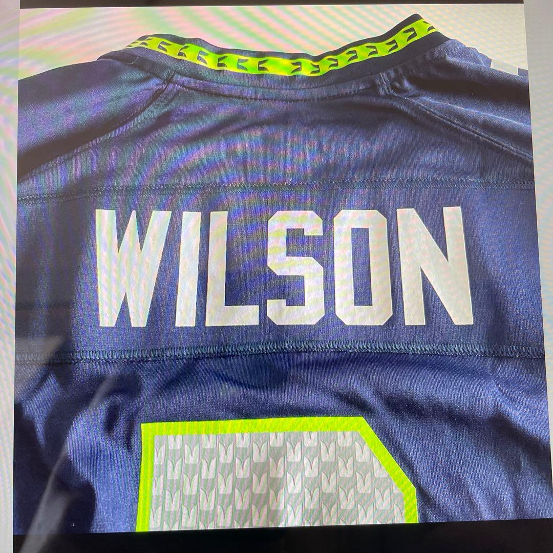 NFL シアトル　シーホークス　ラッセルウィルソン　ジャージ