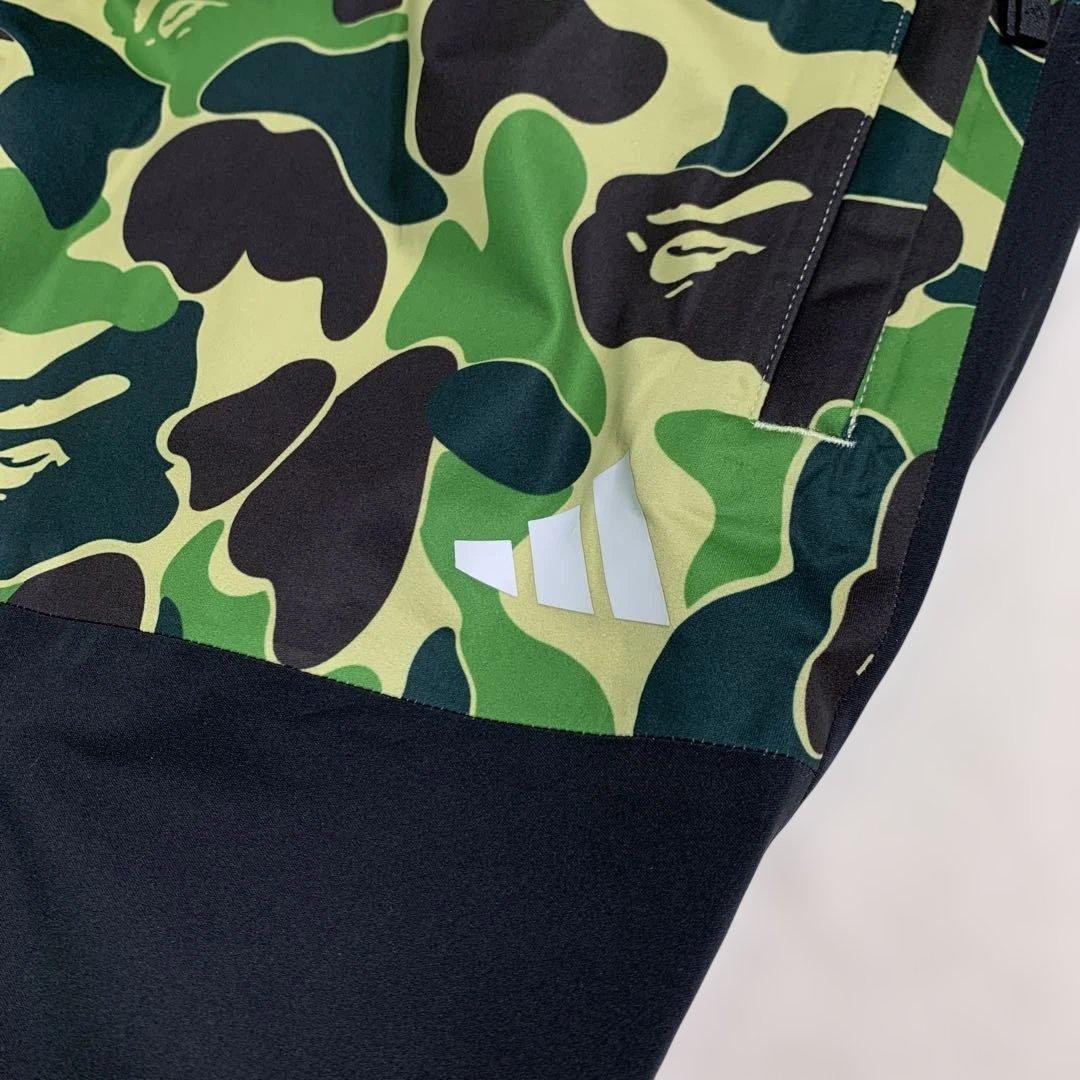 アディダス×A BATHING APE　2023年モデル 迷彩柄 スポーツパンツ