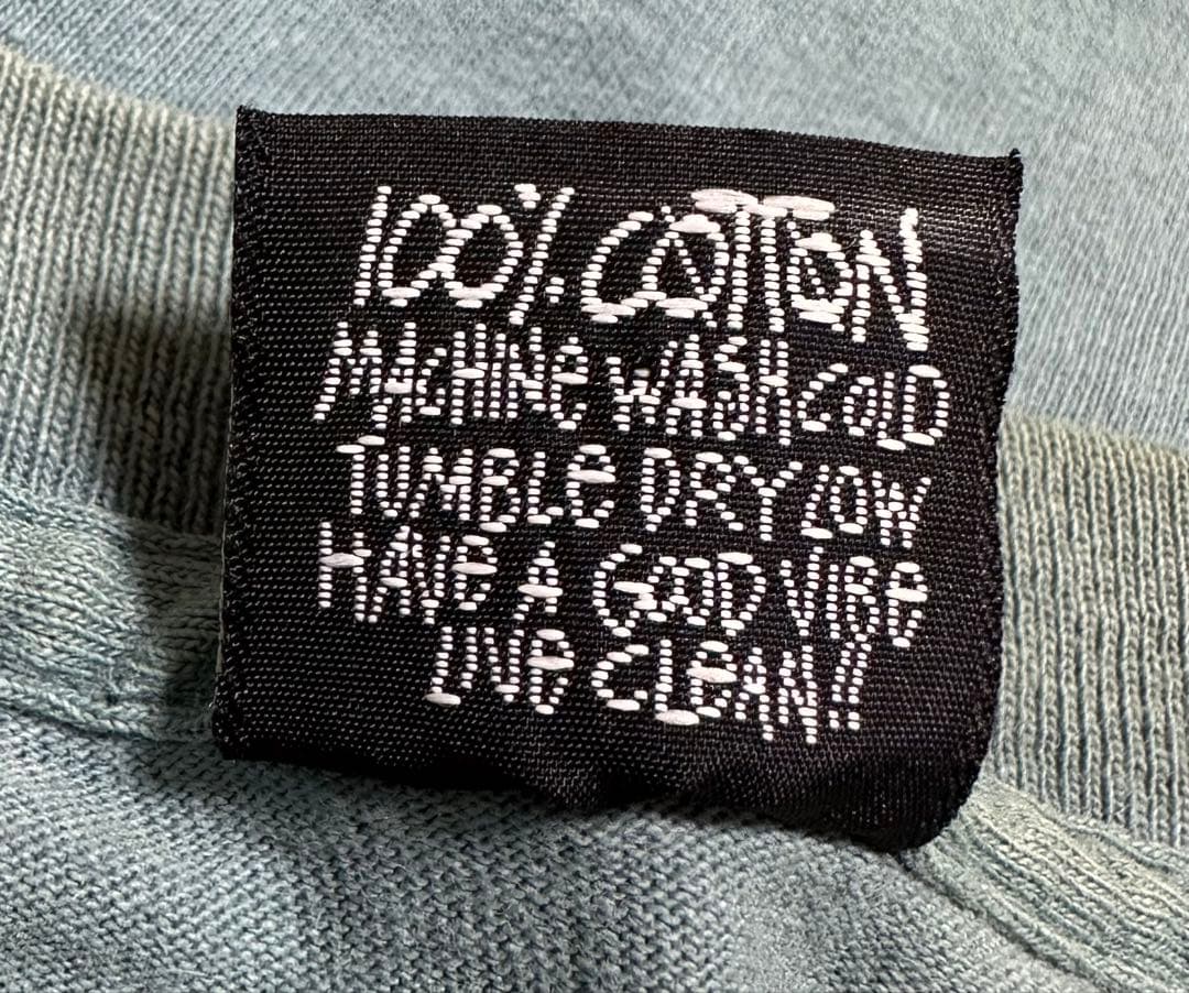 80s old stussy tシャツ 「 GOODS」 黒タグ