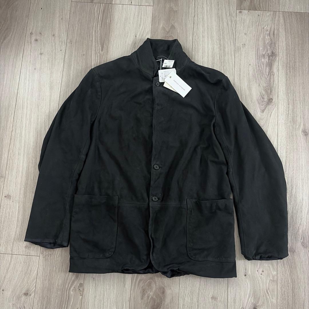 タグ付き　キャプテンサンシャイン　ヌバックレザーテイクイージージャケット