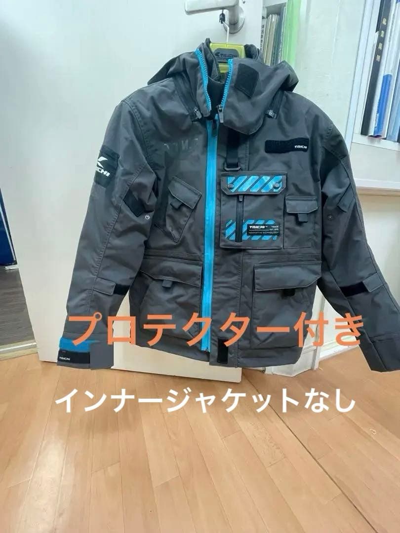 TAICHI バイクジャケット Mサイズ プロテクター付きインナージャケットなし