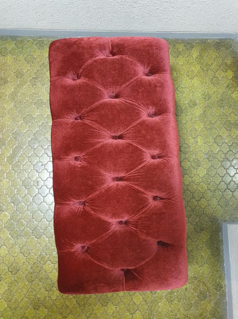 アンティーク スツール ベンチ イス 椅子 ロココ調家具 猫脚 レトロ ③