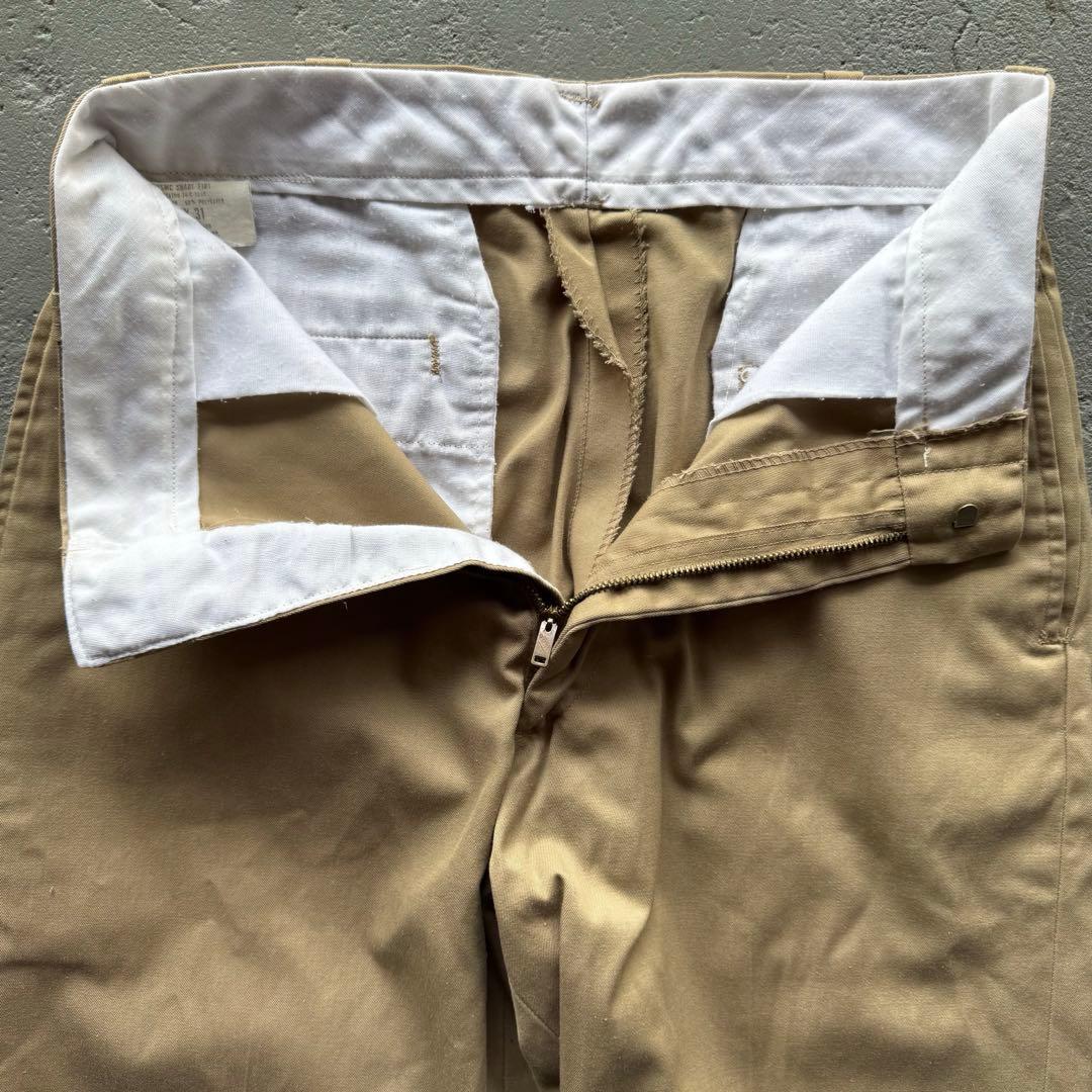 US ARMY チノ トラウザー パンツ スラックス 70s ミリタリー 30