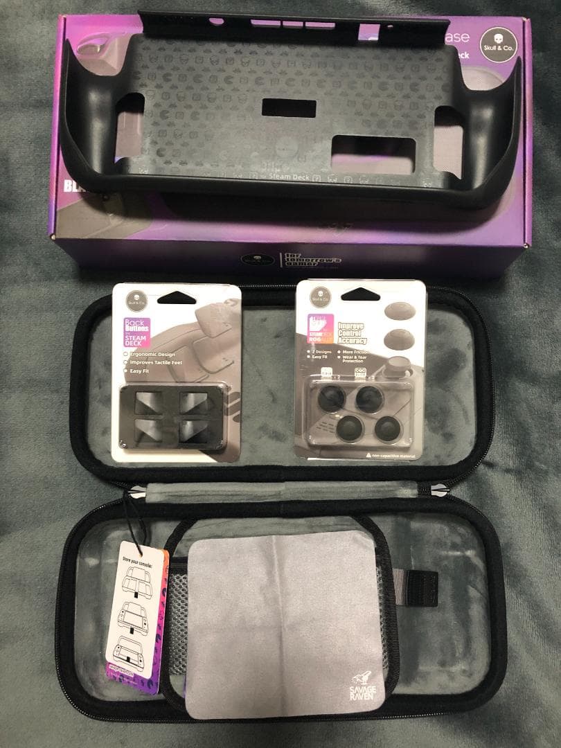 【中古美品】Steam Deck OLED 1TB &アクセサリ類【セット商品】