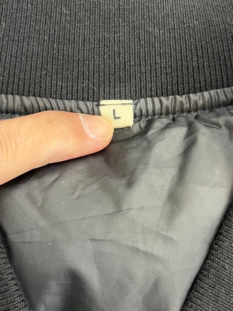 ＭＡ－１ダウンブルゾン MUJI LABO L ムジラボ ma1