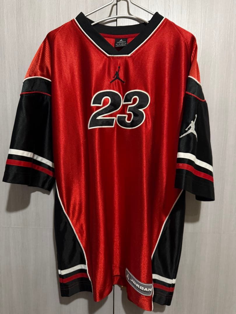 激レア　【両面刺繍】ナイキ 90s ジョーダン ユニフォーム ゲームシャツ XL