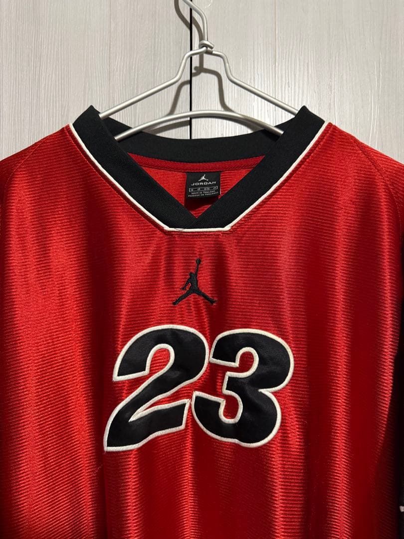 激レア　【両面刺繍】ナイキ 90s ジョーダン ユニフォーム ゲームシャツ XL