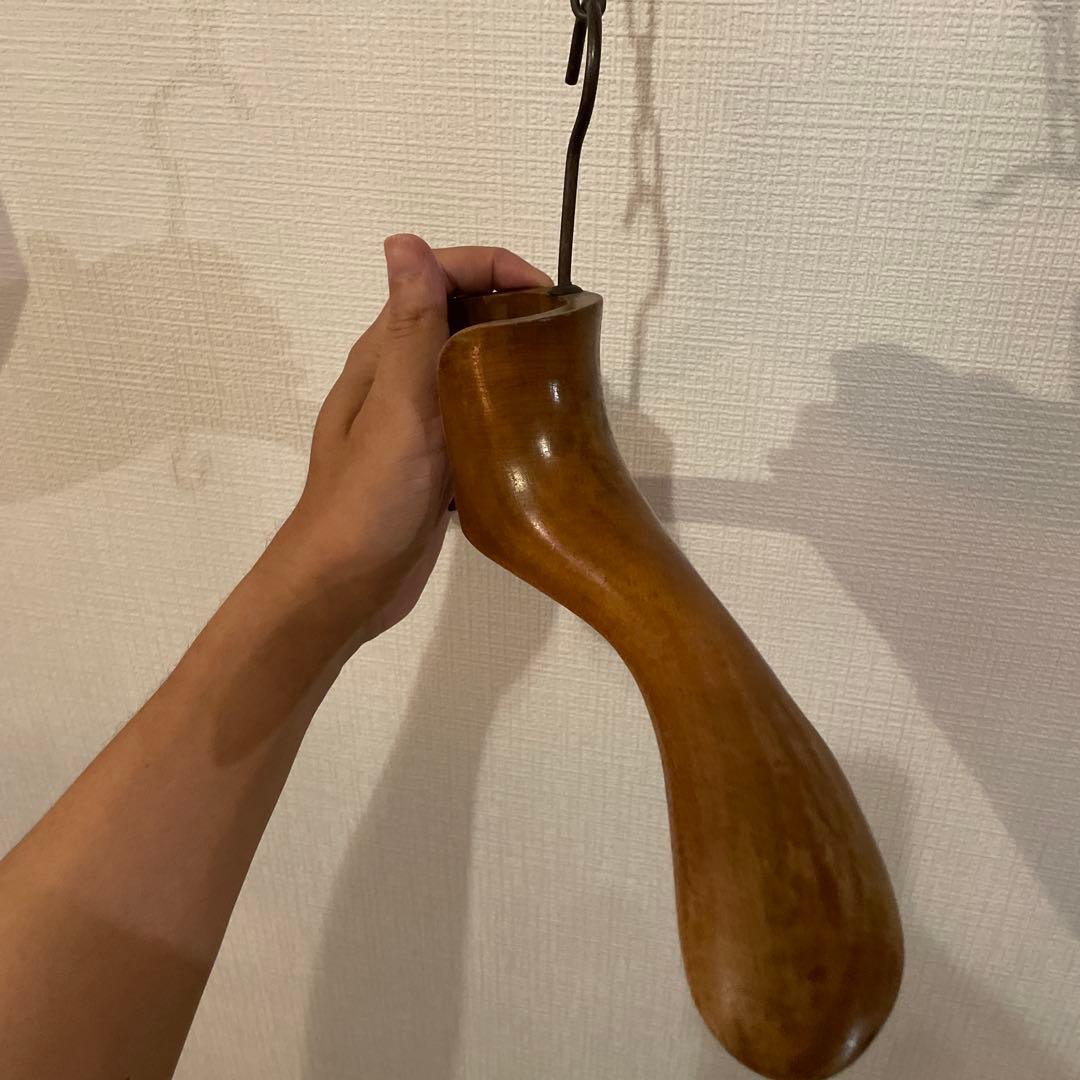 K*様 30s フランス 戦前 高級 木彫りのハンガー ブロカント アンティーク