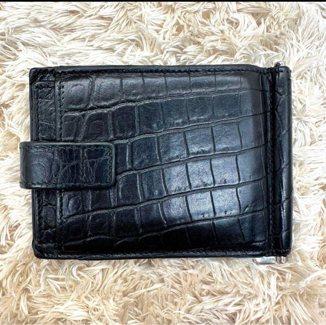 SAINT LAURENT ブラック マネークリップ美品