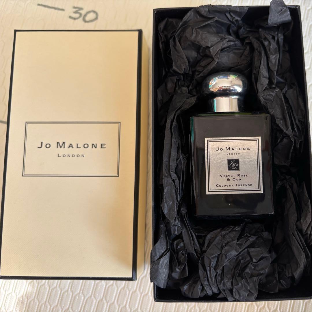 【美品】Jo MALONE ヴェルベット ローズ＆ウードコロン インテンス