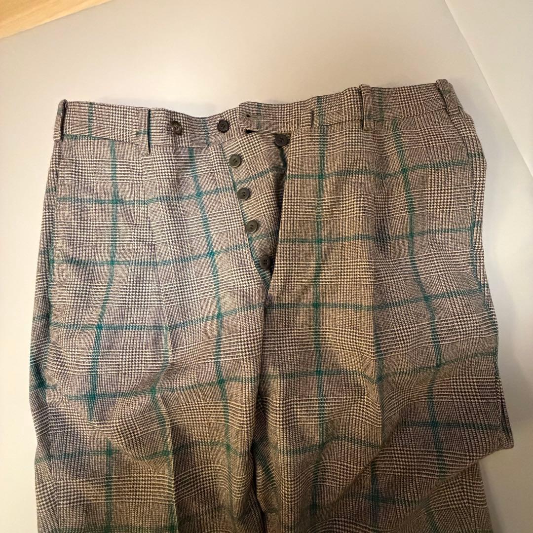 未使用 RING JACKET MEISTER グレンチェック スーツ 46