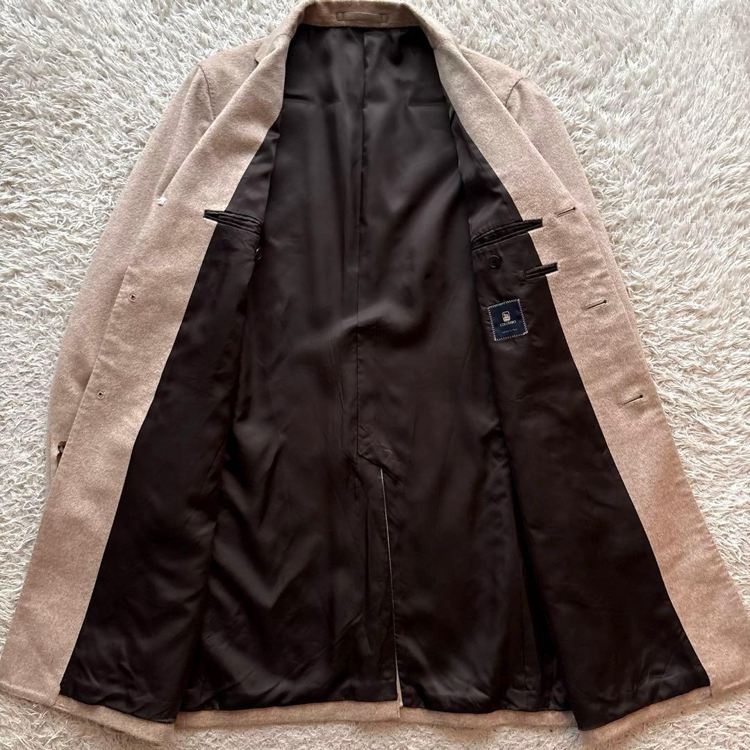 ★高級ウール★ COLOMBO チェスターコート シングル 起毛