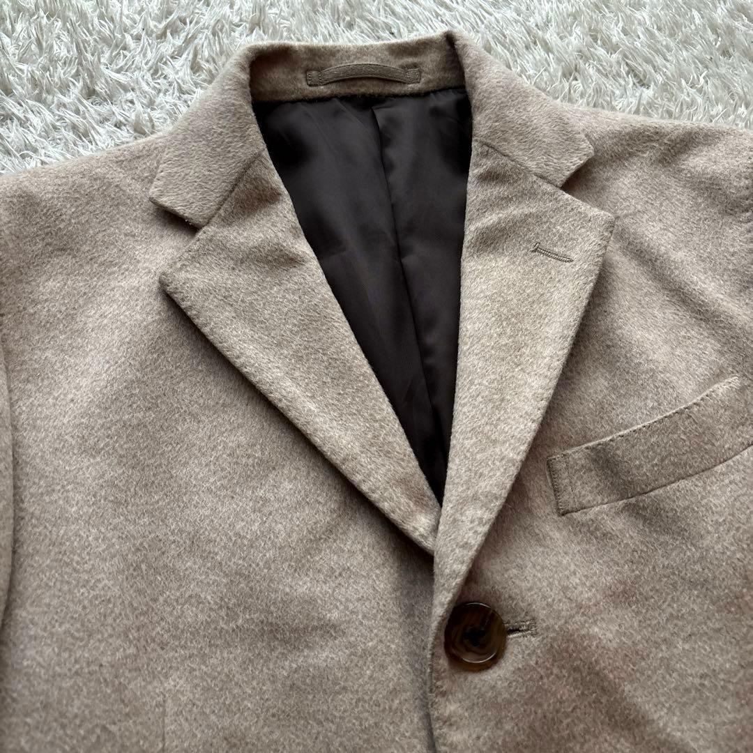 ★高級ウール★ COLOMBO チェスターコート シングル 起毛