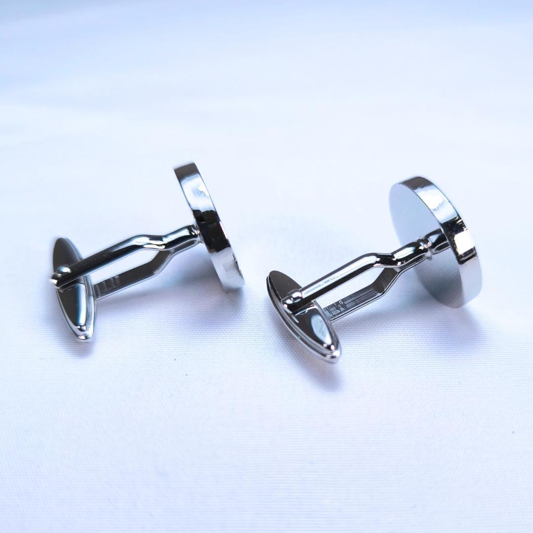 dunhill ダンヒル カフス カフリンクス メンズ スウィヴル式 ロゴボタン