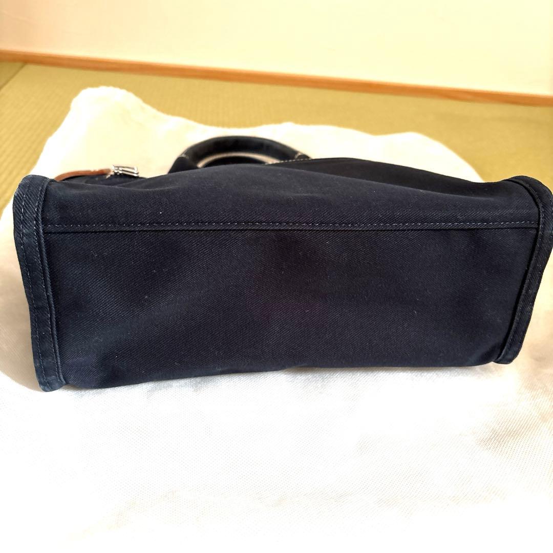 PORTER ネイビー キャンバストートバッグ